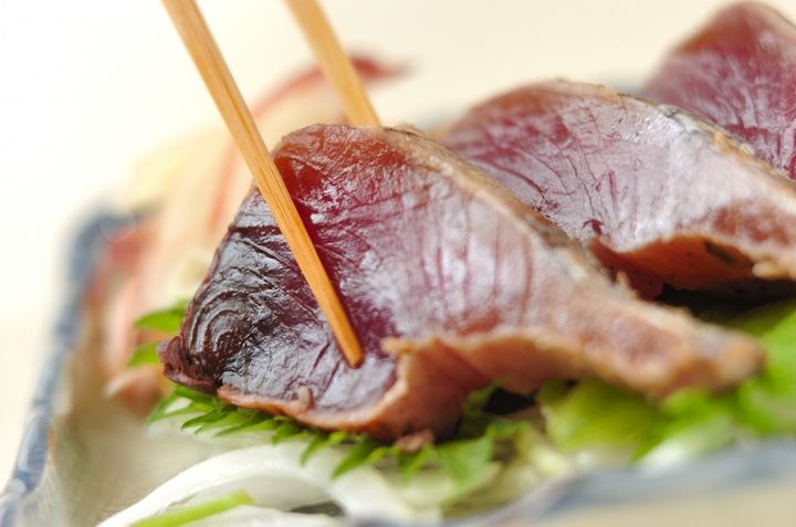 カツオのたたきの作り方1