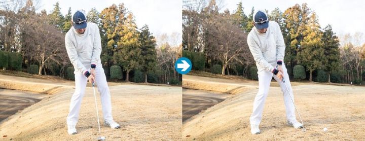 薄芝でのアプローチはパターを使ってみて！ザックリのミスをなくそう