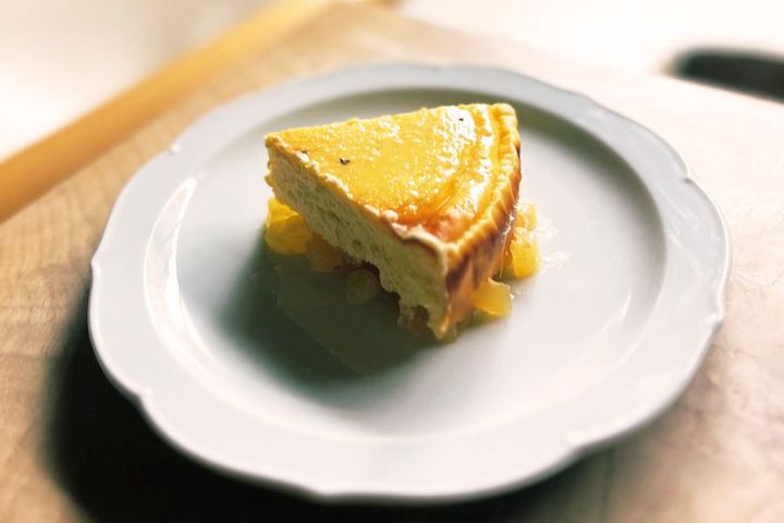 「りんごのチーズケーキ」880円