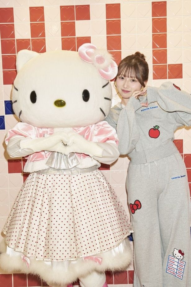 寝具はハローキティでそろえているという希空さん