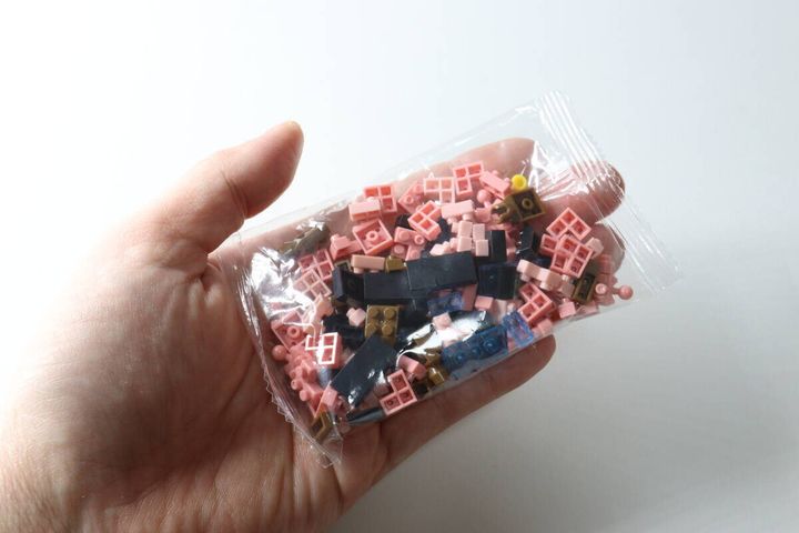 プチブロックDX（しだれ桜） パーツ