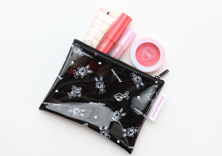 ベリエちゃん＆ナカムラくん付録クリアポーチブラック