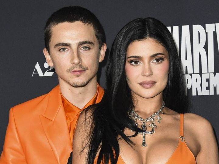 カイリー・ジェンナー、ティモシー・シャラメと子どもが欲しい！？受賞スピーチは嬉しかった （C）AFLO width=