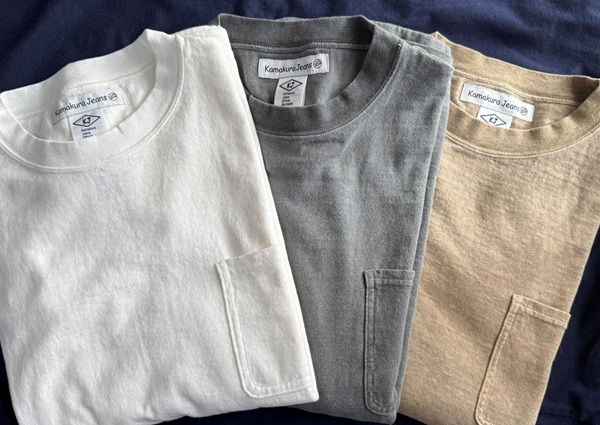 空気をまとう優しい着心地！鎌倉ジーンズから「エコでビンテージなTシャツ」が登場