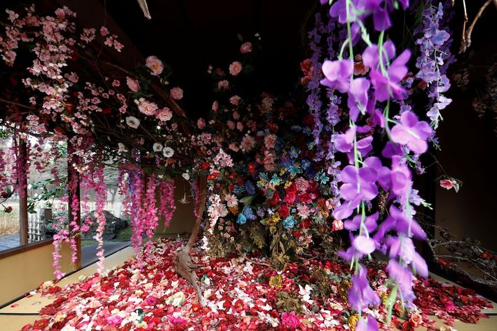 北野天満宮 インスタレーション《残照》