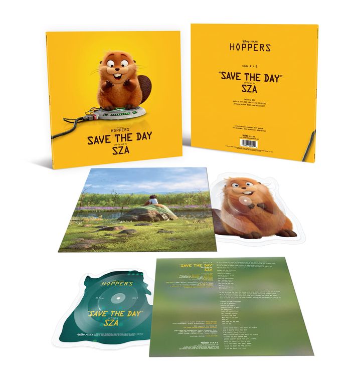 ユニバーサル ミュージック『私がビーバーになる時』ダイカット・ピクチャー・ディスク