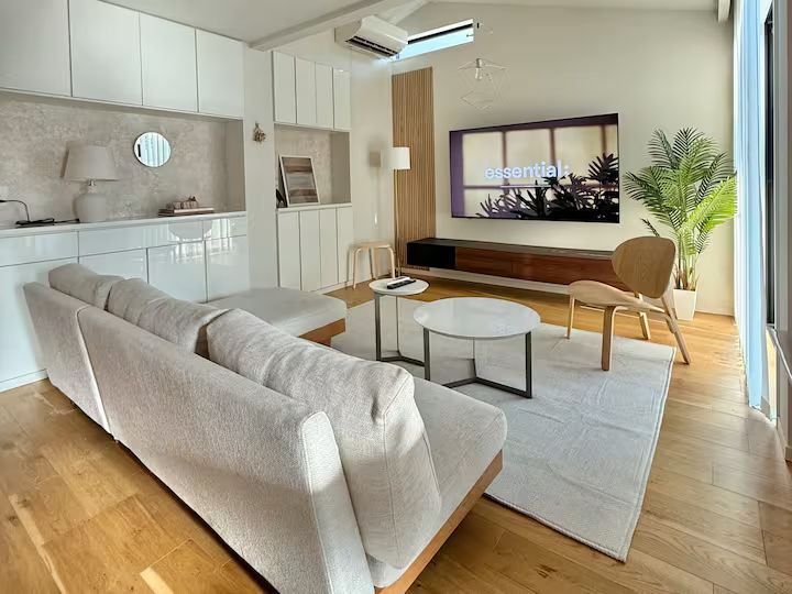 リビング／Photo：Airbnb