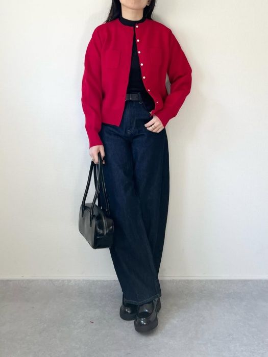 UNIQLO「リブハイネックT/長袖」