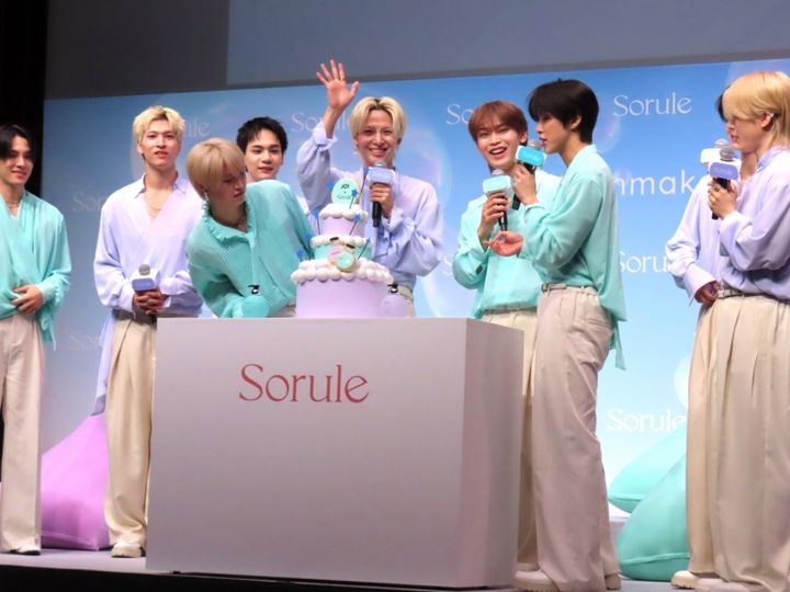 JO1 ヘアケアブランド「Sorule（ソルレ）」新CM発表会