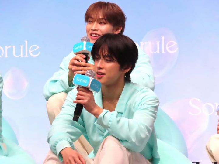 JO1 ヘアケアブランド「Sorule（ソルレ）」新CM発表会