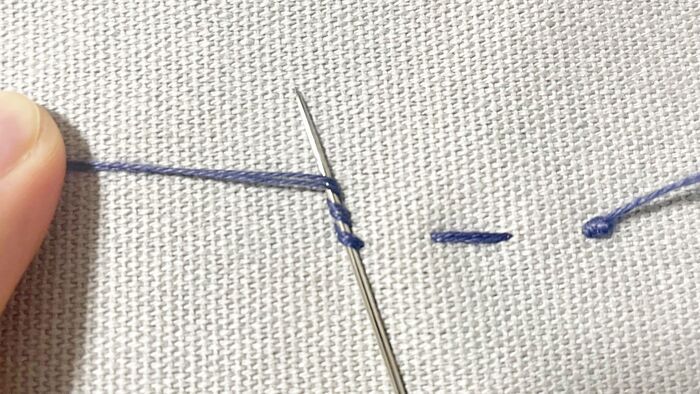 糸が短くても大丈夫！キレイに『玉止め』する裏ワザ。知っておくと超便利♡