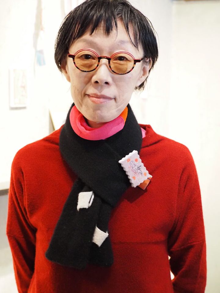 神田美穂さんの編み物作品