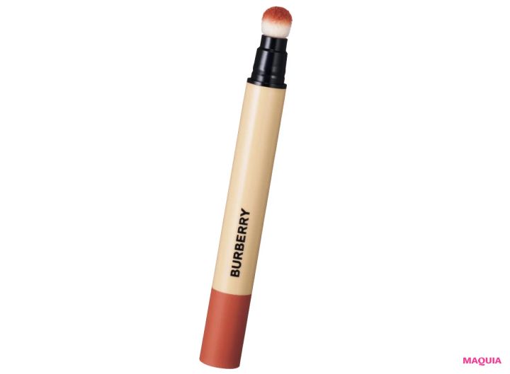 マットブラウンのリップ＆チークコスメにおすすめのメイク バーバリー ビューティ バーバリー ブリット マット リップ ヴェール 652