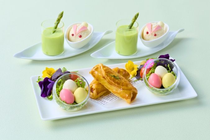 ホテルJALシティ福岡 天神「イースターガーデンアフタヌーンティー」 セイボリー