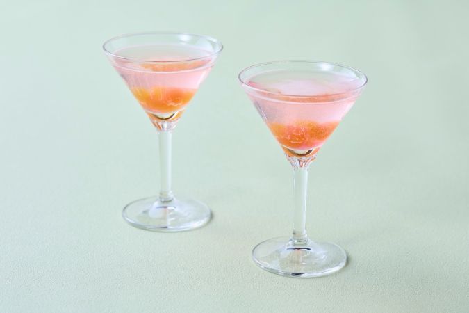 ホテルJALシティ福岡 天神「イースターガーデンアフタヌーンティー」 タピオカ入りさくらソーダ