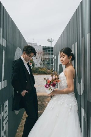 【東京都新宿区】ワタベウェディングが、MUFGスタジアム(国立競技場)でウェディングフォトを実施