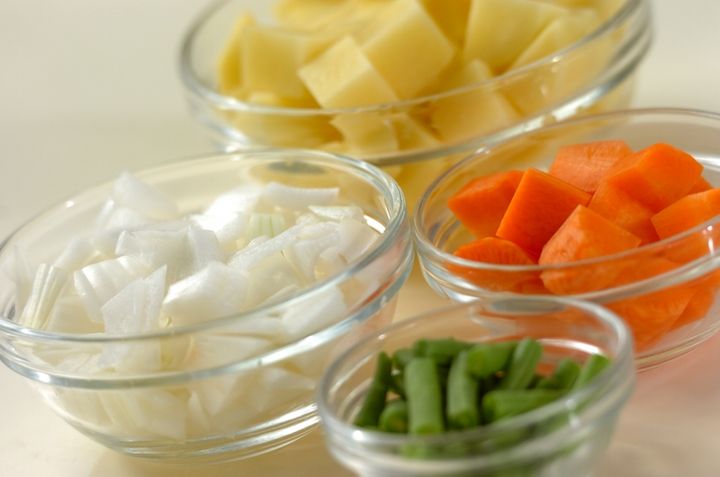 鶏肉の和風ミルクスープ煮の作り方1