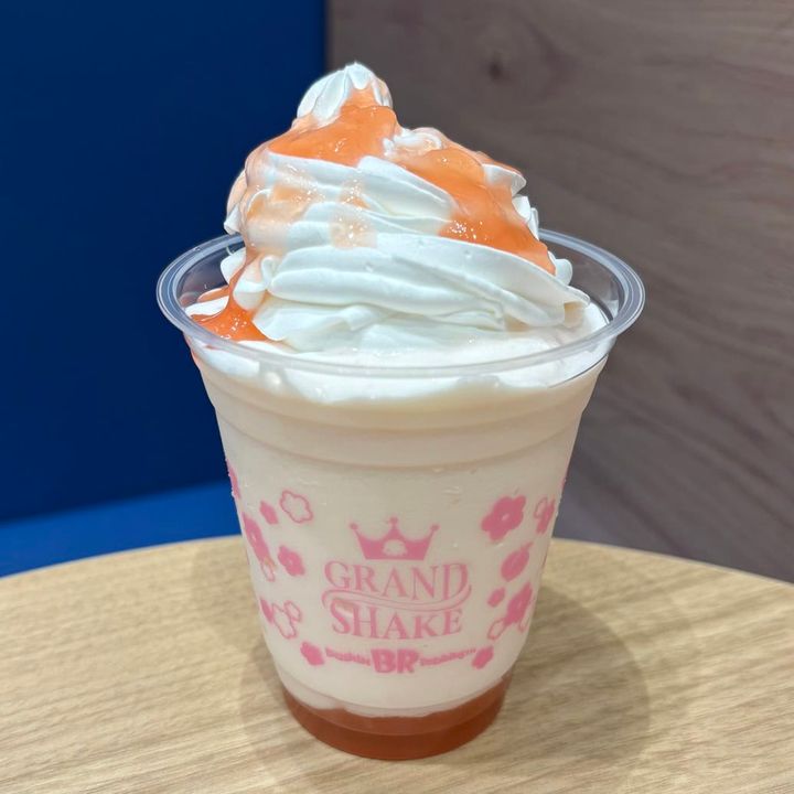 グランドシェイク 白桃みるくシェイク