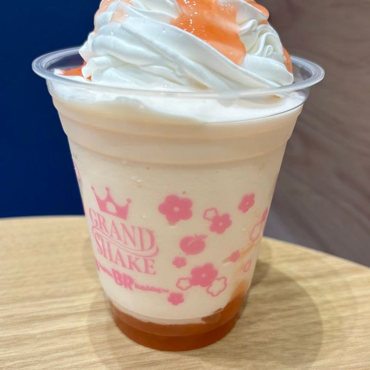 グランドシェイク 白桃みるくシェイク