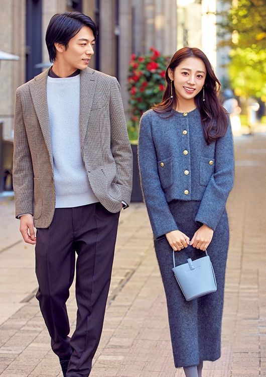 【毎日コーデ】ジャケット×ワンピのセットアップで大人っぽさもデートの特別感もゲット