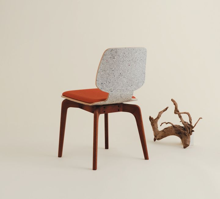 prete「MAGE_KAKISHIBU_01」廃棄衣料繊維が見せる、たった一つの再生美。