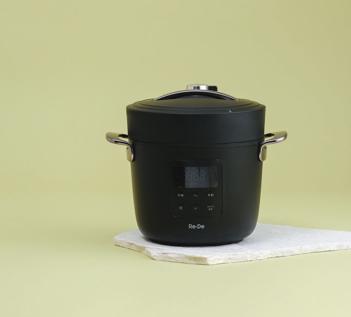 Re・De「Re・De Pot 電気圧力鍋 2L」芯や茎部分の栄養と旨みも余すところなく今日の一皿に。