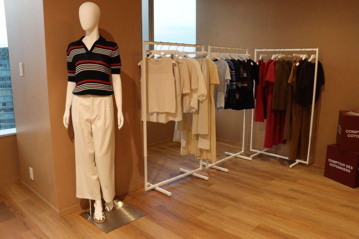ユニクロ×コントワー・デ・コトニエ コラボ 展示会