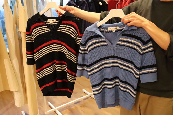 ユニクロ×コントワー・デ・コトニエ スキッパーポロ