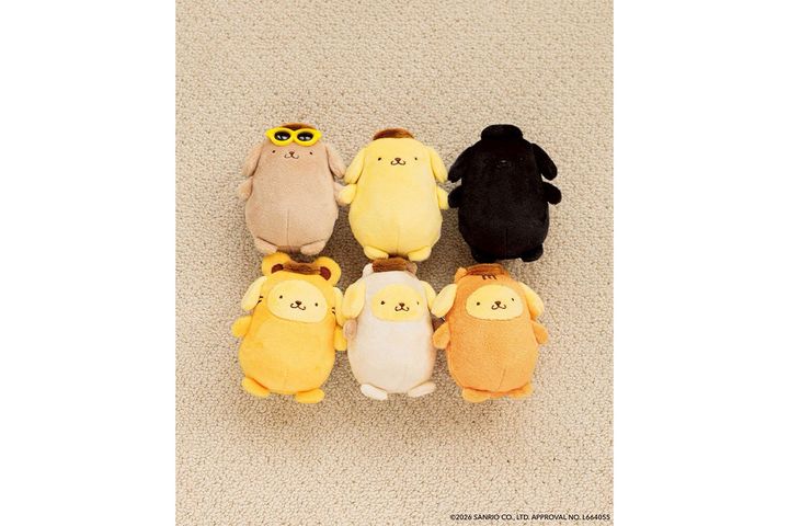 【ポムポムプリン】ヌイキーホルダー／￥2,490 （税込み）