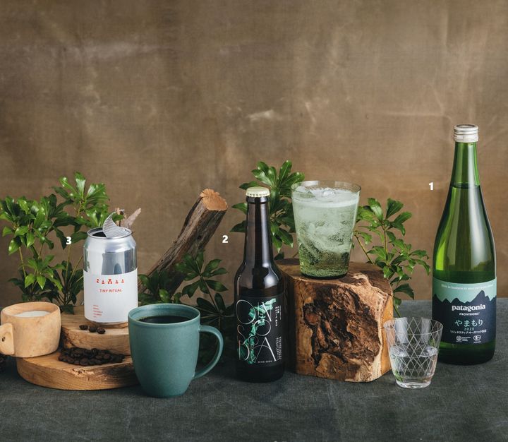 天然の森のソーダや缶入りコーヒー豆も！