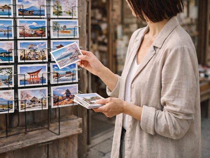 【思考をキレイにする旅の仕方（513）】旅先で絵はがきを購入する理由