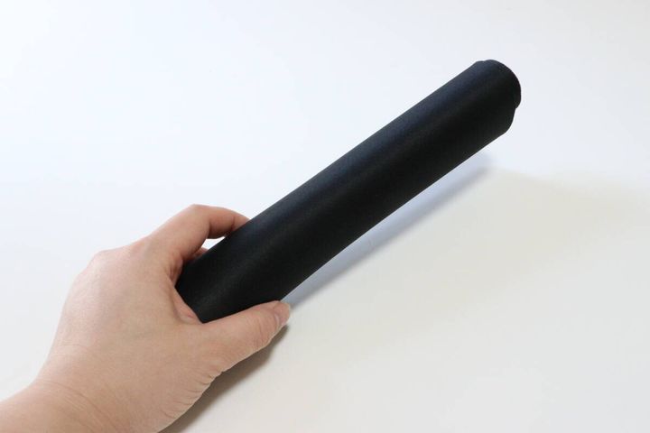 ダイソーのゲーミングマウスパッドはクロスタイプでコンパクトに保管できる