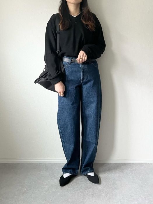 UNIQLO「ソフトニットフリースVネックT」