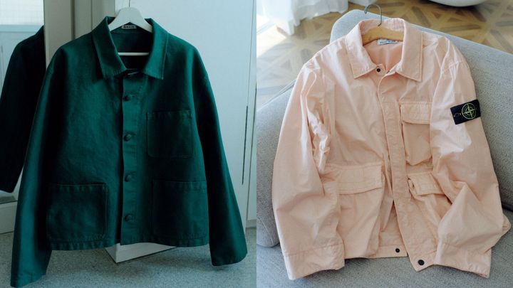 AURALEEとSTONE ISLANDアウター