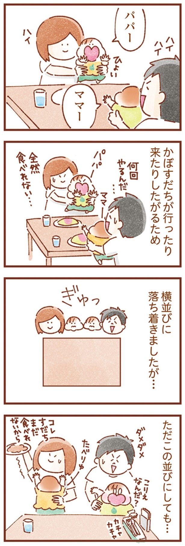 横並びに落ち着きましたが… （C）いよかん／KADOKAWA