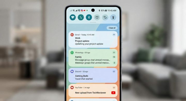 Androidの「通知履歴」