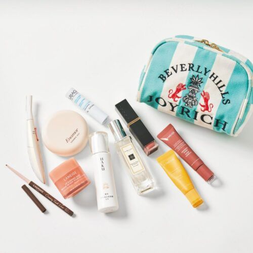 【ポーチ男子】美容賢者・Tommyの持ち歩きコスメがガチすぎる！ SUQQUからラネージュまで、美しさを底上げする精鋭アイテムを公開