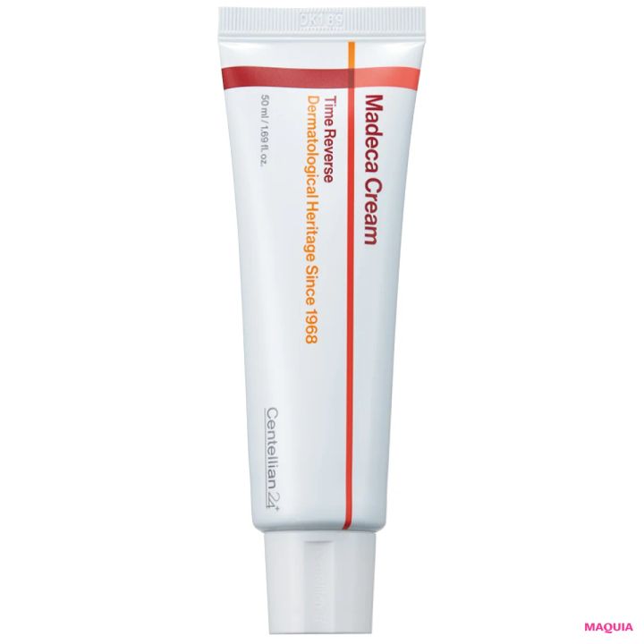 松井玲奈さんが愛用するおすすめスキンケアコスメ マデカクリーム タイムリバース