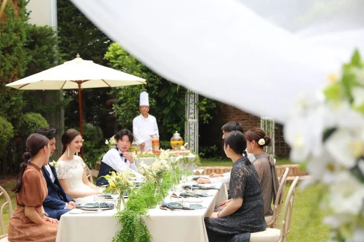 欧風建築の外観から魅せる会場