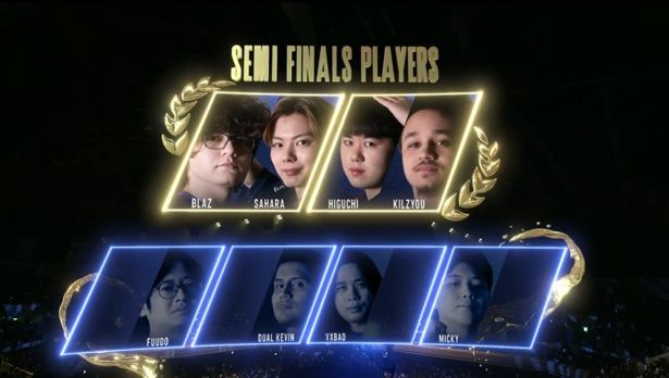 【画像】世代交代？TOP4には若手プレイヤーが揃った (C)CAPCOM