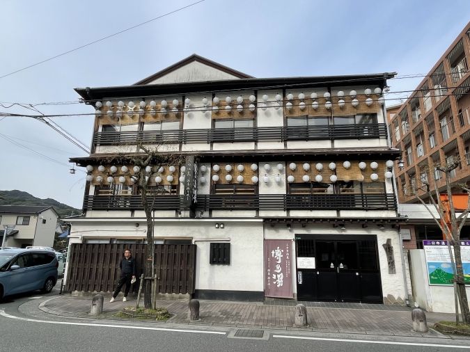 博多湯 外観 二日市温泉