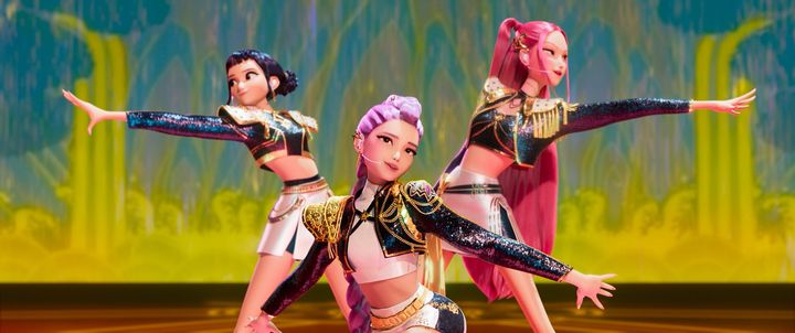 『KPOPガールズ! デーモン・ハンターズ』はNetflixにて独占配信中