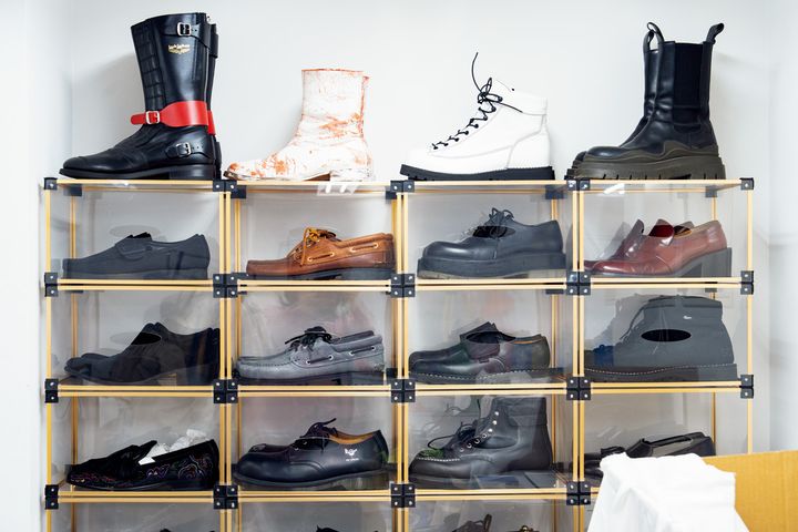 服部昌孝のシューズボックス