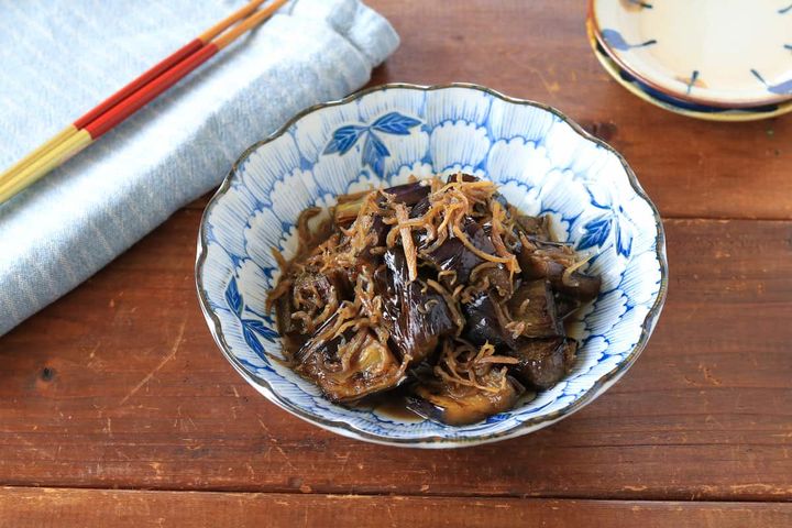 甘辛なすちりめん