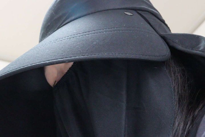 UVカットハット（冷感） 使用例