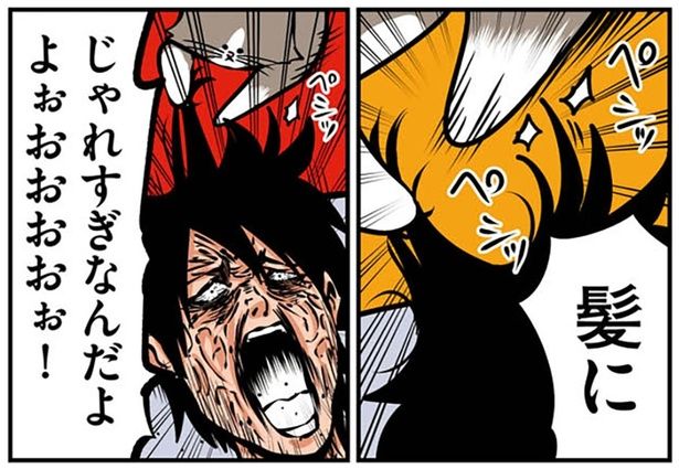 じゃれすぎなんだよよぉおおおおぉ！ （C）鴻池剛／KADOKAWA