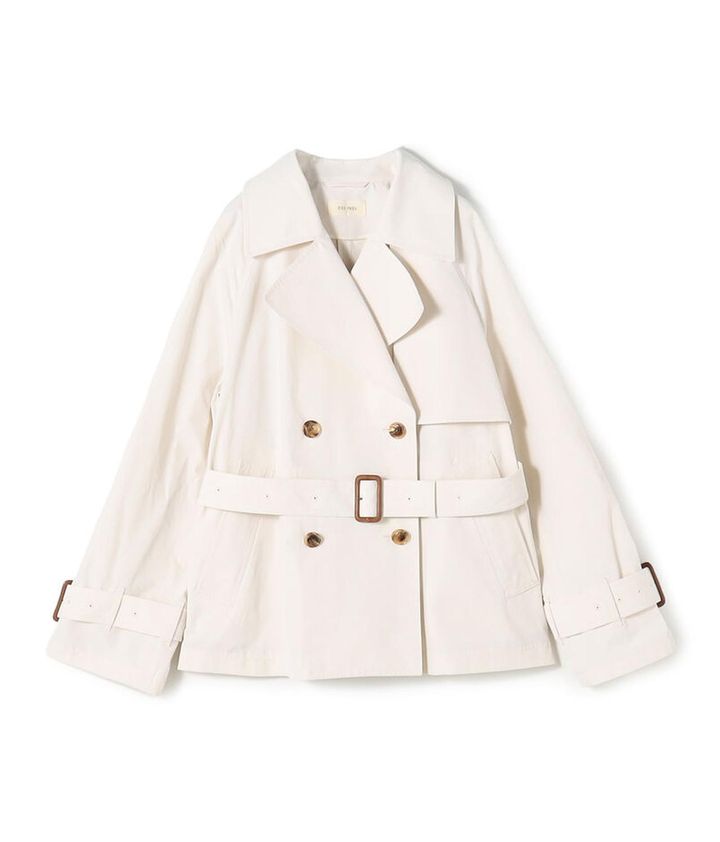 画像: ショートトレンチコート￥90,200（デ・プレ） store.tomorrowland.co.jp