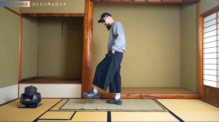 ユニクロの「コットンキュロット」