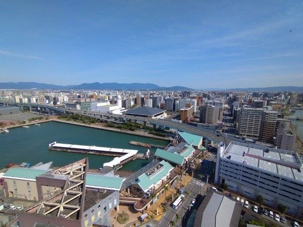 昼間の景観 画像提供：福岡市港湾空港局