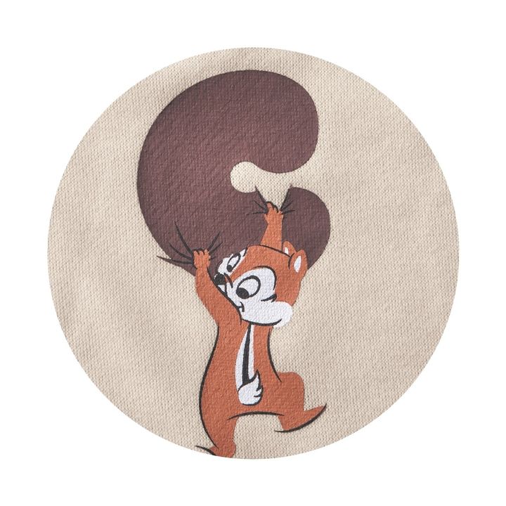 ミニ裏毛チュニック チップ＆デール デザインアップ